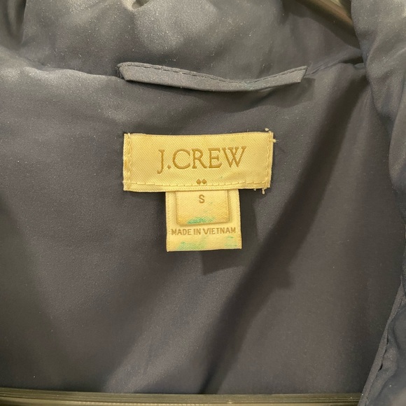 J.Crew Midnight Blue Quilted Outerwear - Picture 2 of 2